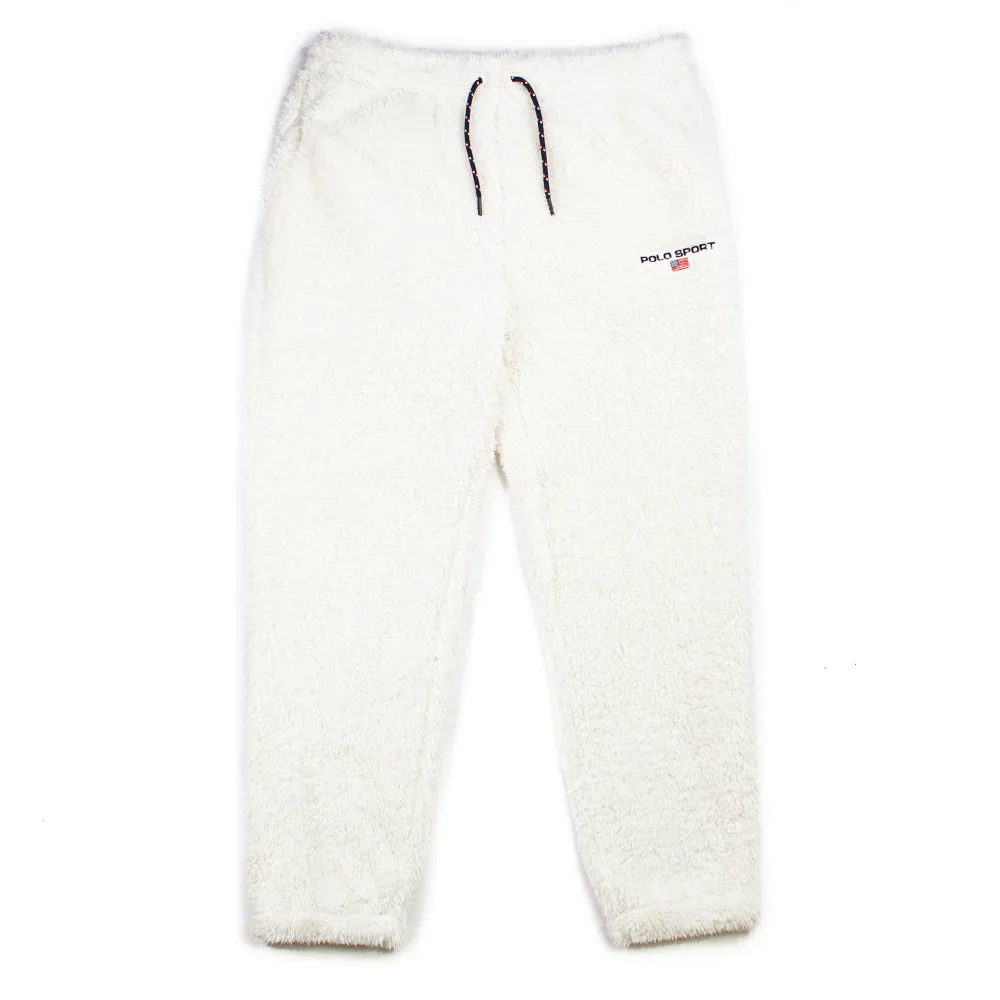 Polo Sport Teddy Fleece Pant (Antique White)