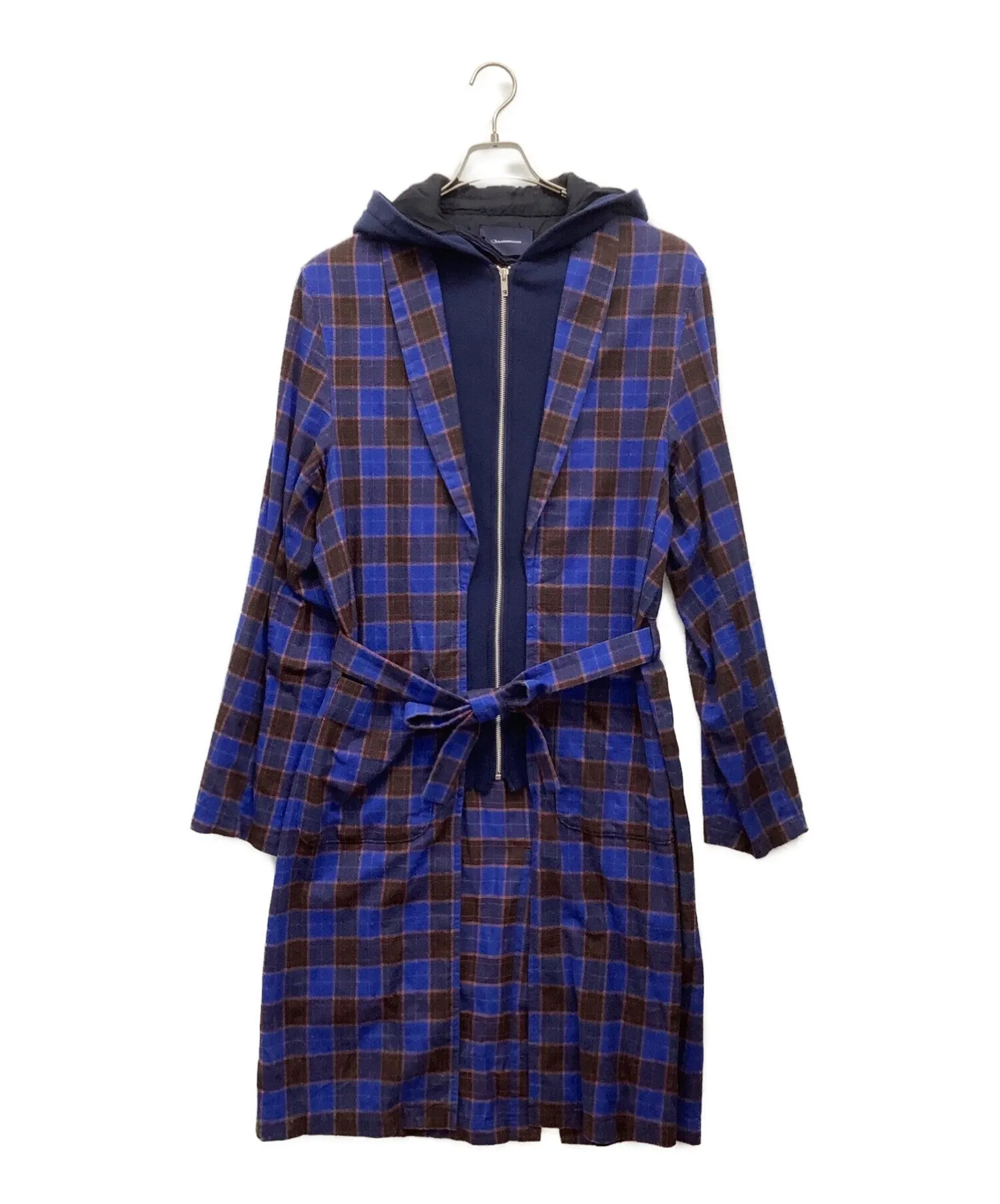 [Pre-owned] JohnUNDERCOVER hooded gown coat JUX4303