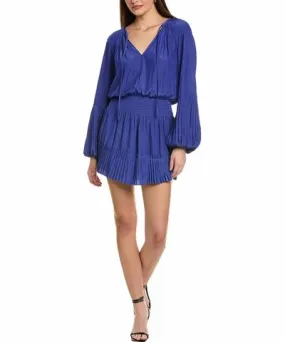 Ramy Brook Joey Dress In Cabana Blue