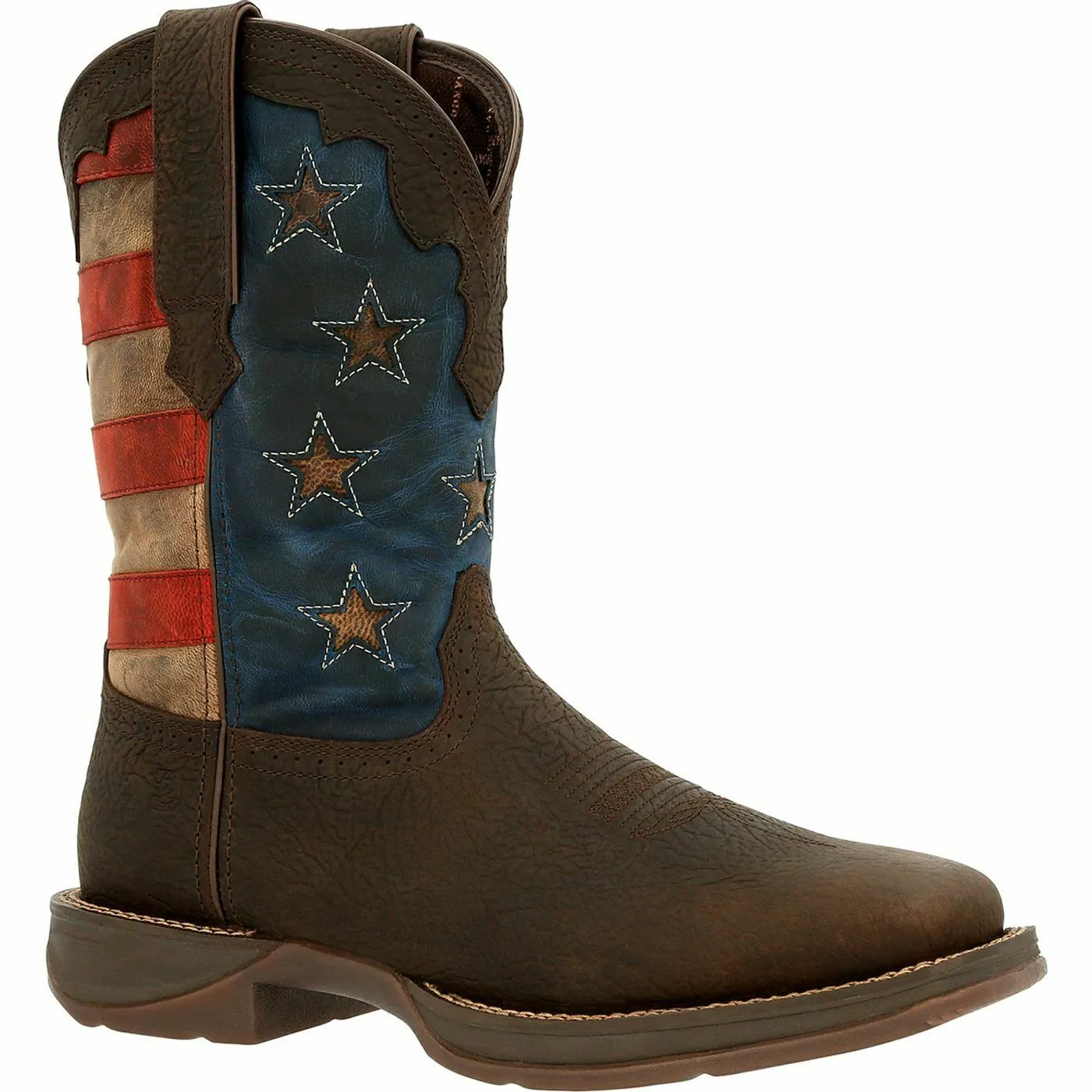 Rebel by Durango Vintage Flag Western Boot DDB0328