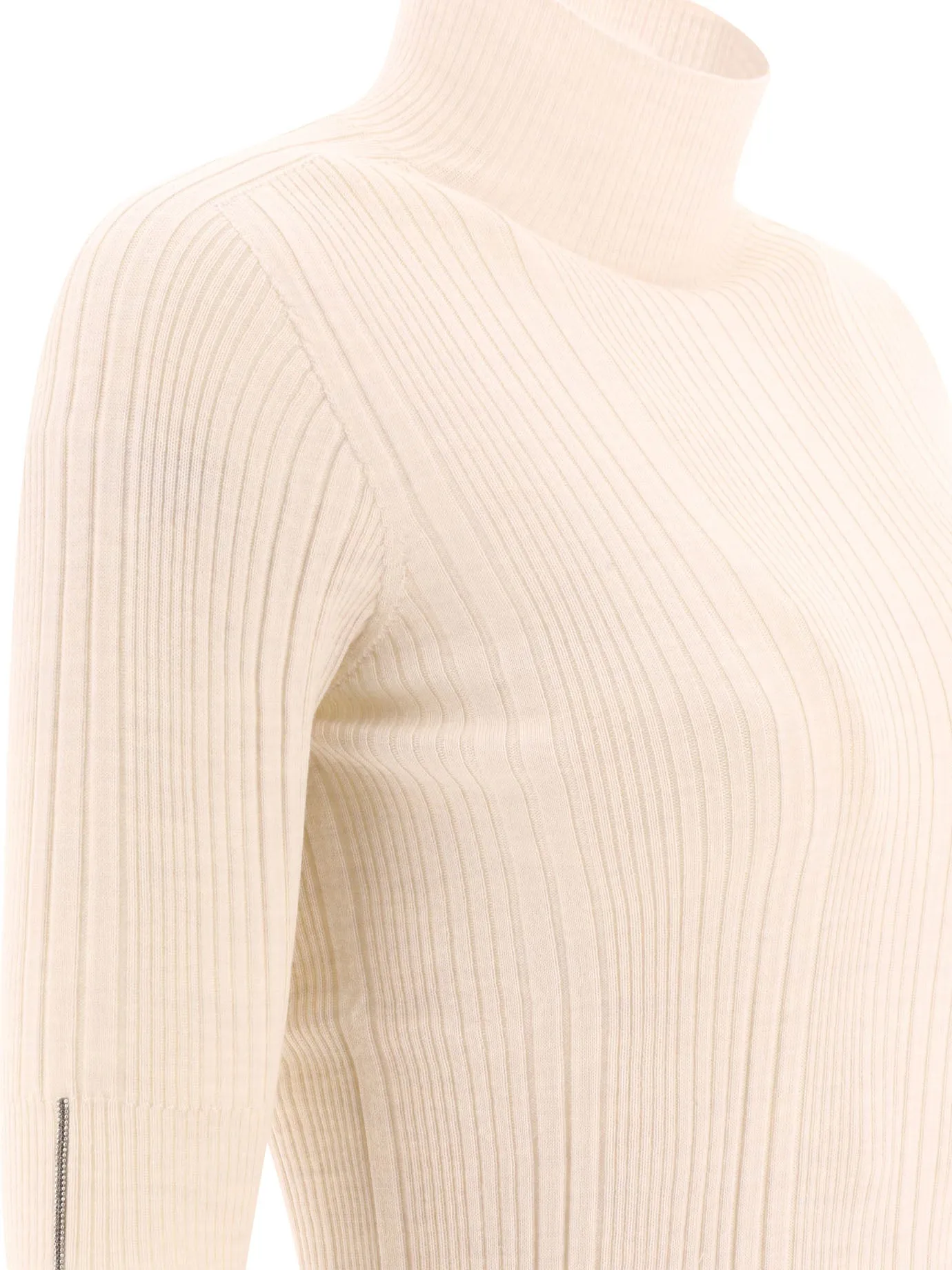 RIBBED TURTLENECK SWEATER