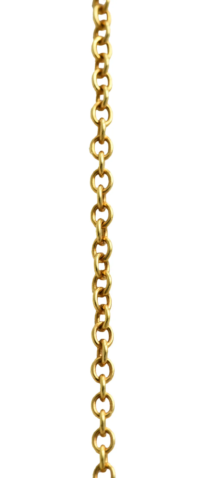 Roberto Coin Brushed 18 Karat Gold Moderno Necklace