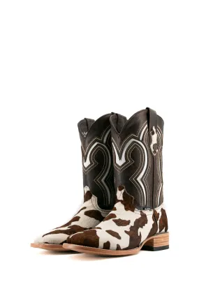 Rock'em Genuine Cowhide Square Toe Cowboy Boot