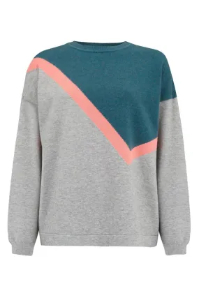 Roxy Colour Block Boxy Sweater