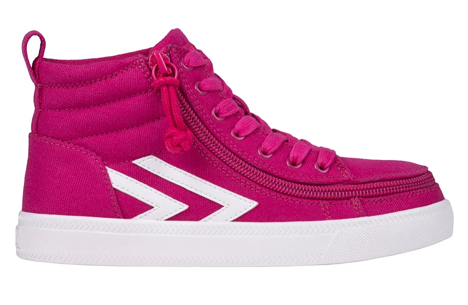 SALE - Fuchsia/White BILLY CS Sneaker High Tops