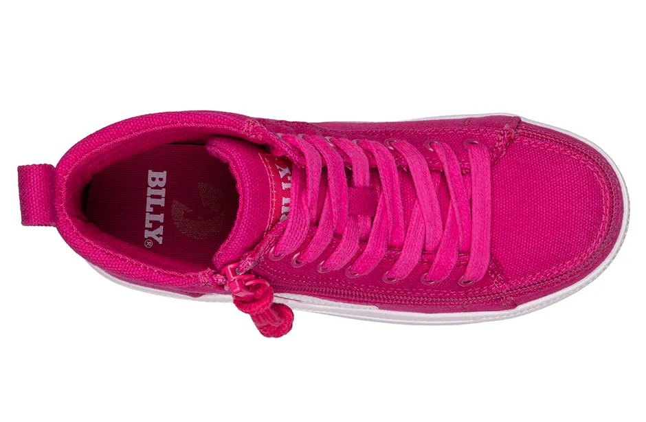 SALE - Fuchsia/White BILLY CS Sneaker High Tops