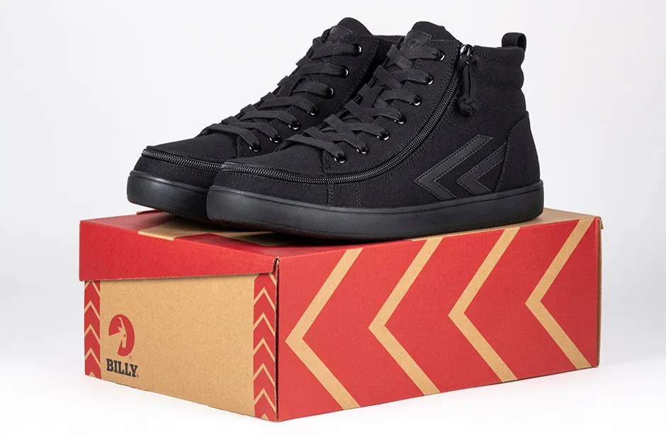 SALE - Men's Black to the Floor BILLY CS Sneaker High Tops