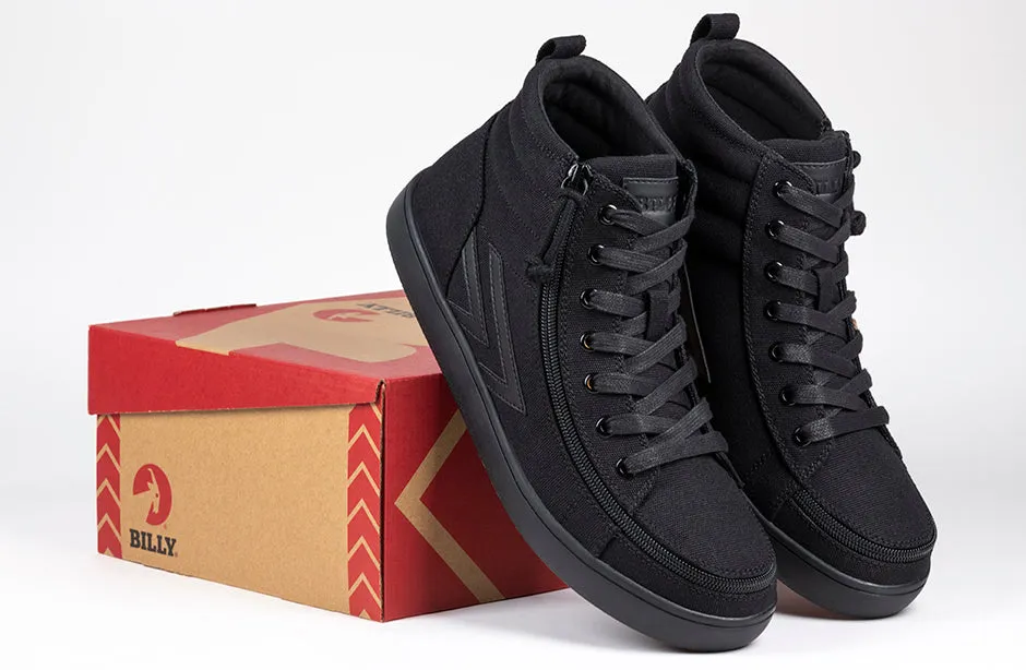 SALE - Men's Black to the Floor BILLY CS Sneaker High Tops