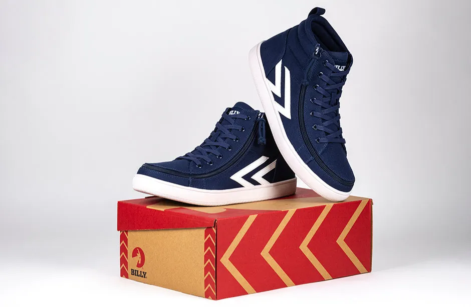 SALE - Men's Navy/White BILLY CS Sneaker High Tops