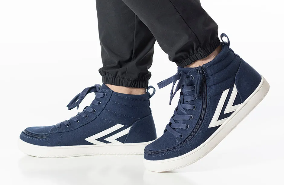 SALE - Men's Navy/White BILLY CS Sneaker High Tops