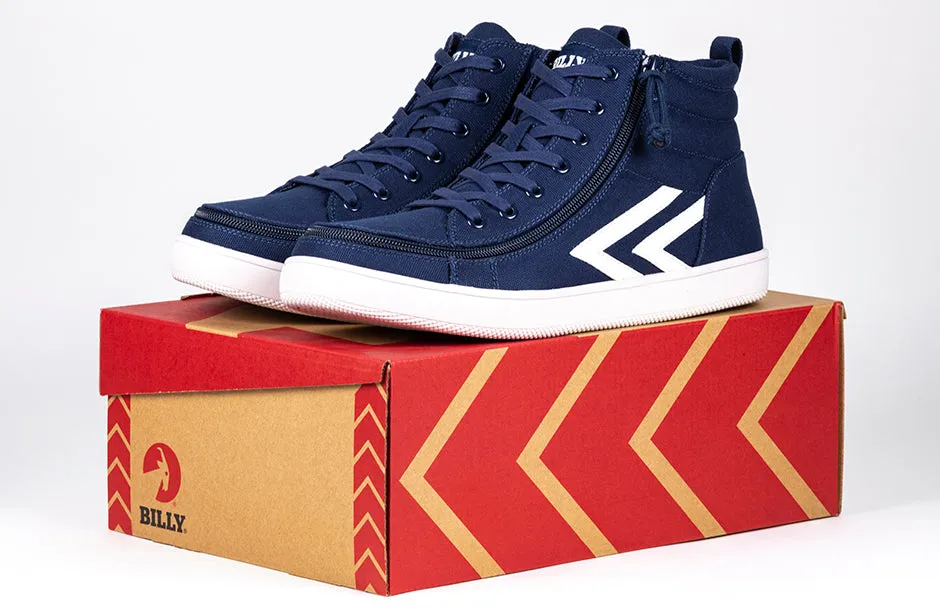 SALE - Men's Navy/White BILLY CS Sneaker High Tops