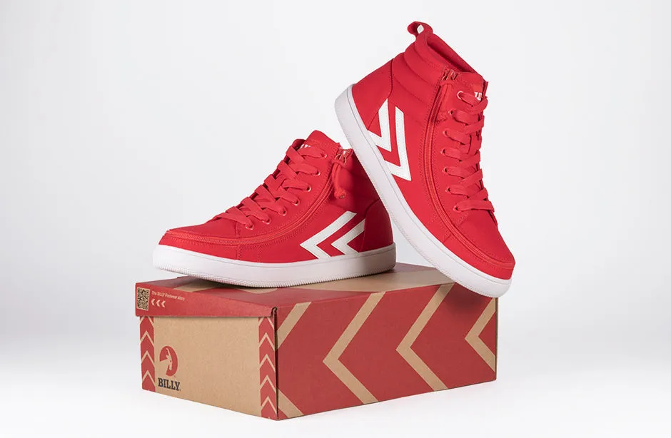 SALE - Men's Red/White BILLY CS Sneaker High Tops