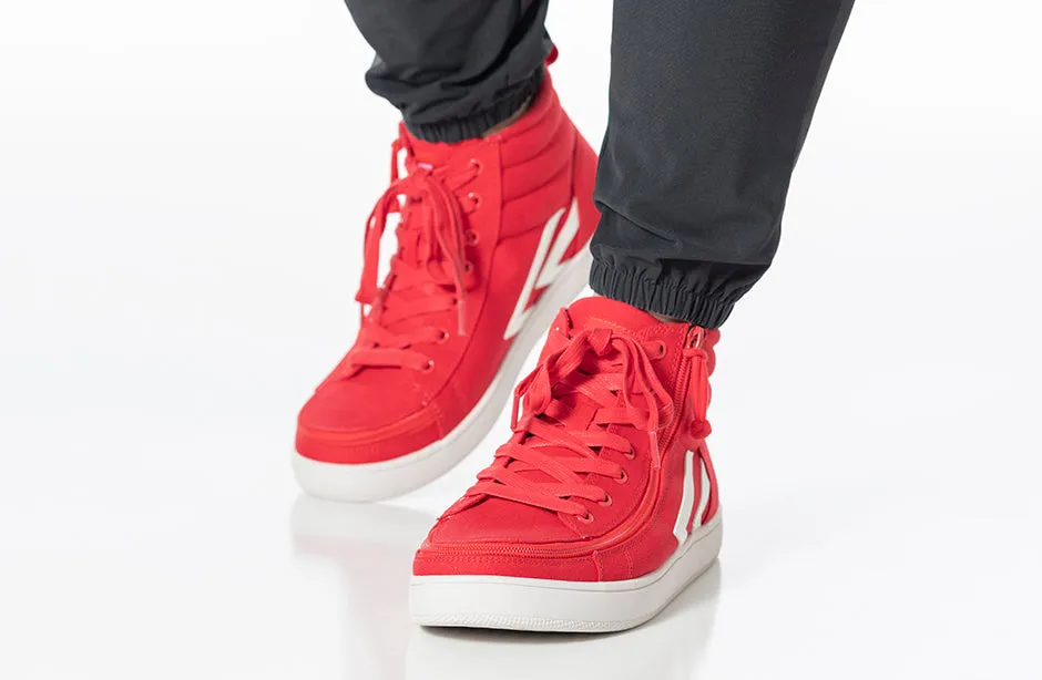 SALE - Men's Red/White BILLY CS Sneaker High Tops