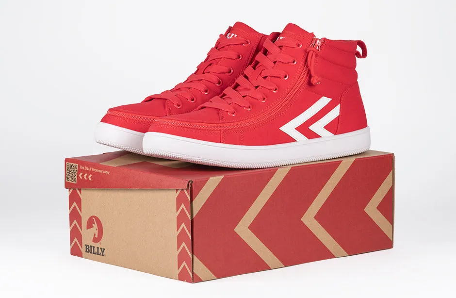 SALE - Men's Red/White BILLY CS Sneaker High Tops