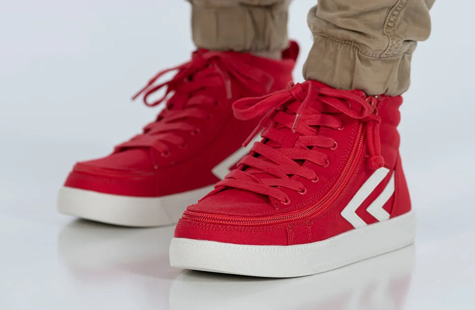 SALE - Red/White BILLY CS Sneaker High Tops