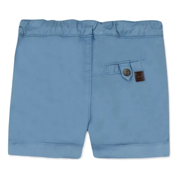 SHORT10BIS-BLEU LAVE