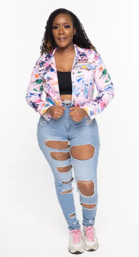 Sneaker Crop Jacket