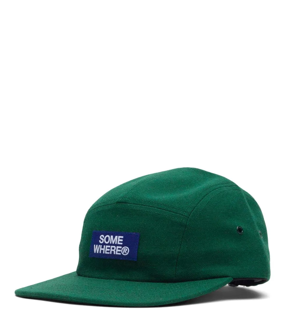 SOMEWHERE Camper Hat Green