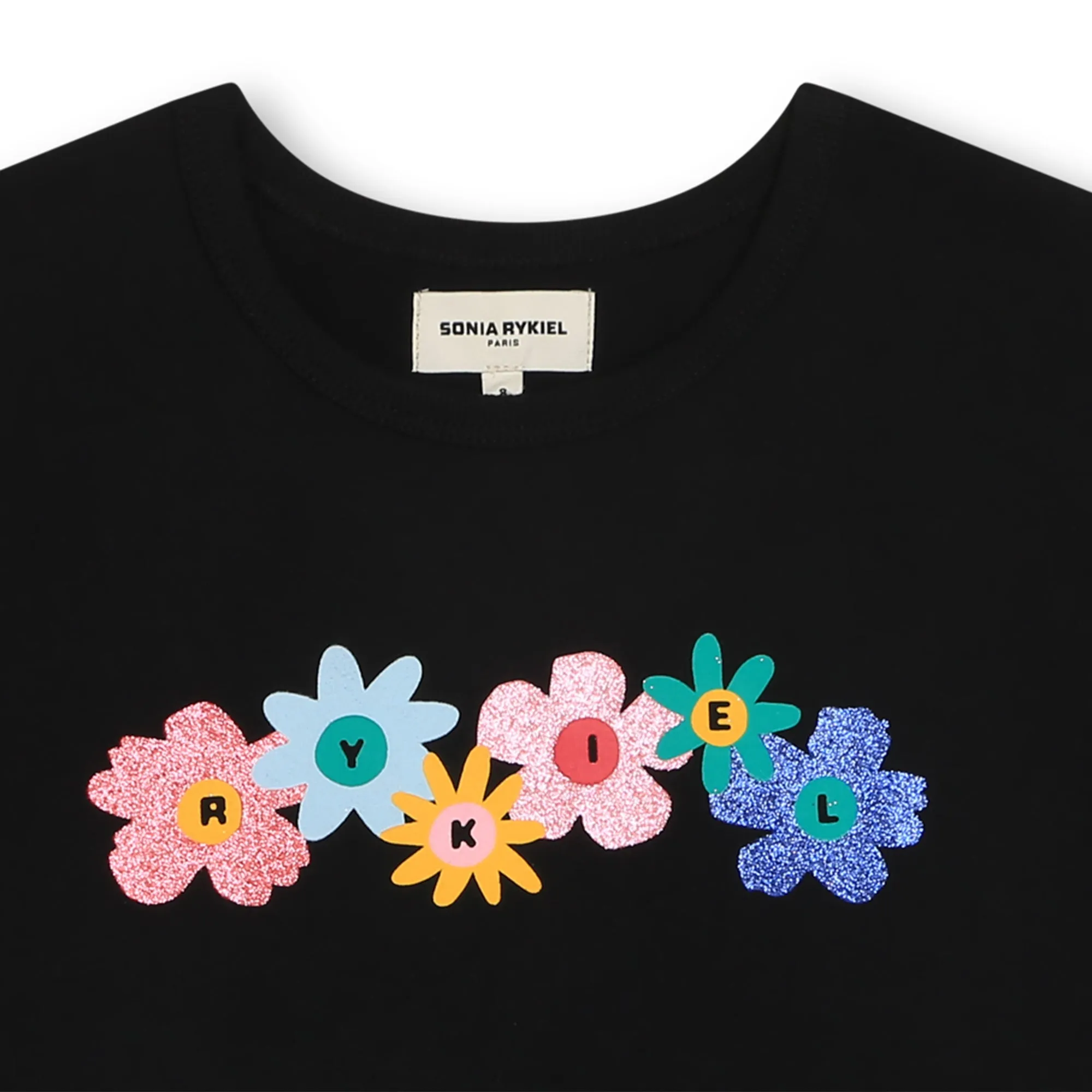 Sonia Rykiel SS Glitter Daisies T-shirt