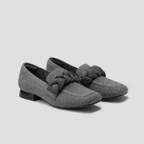   Square-Toe Knot Loafers (Caitlin 2.0)