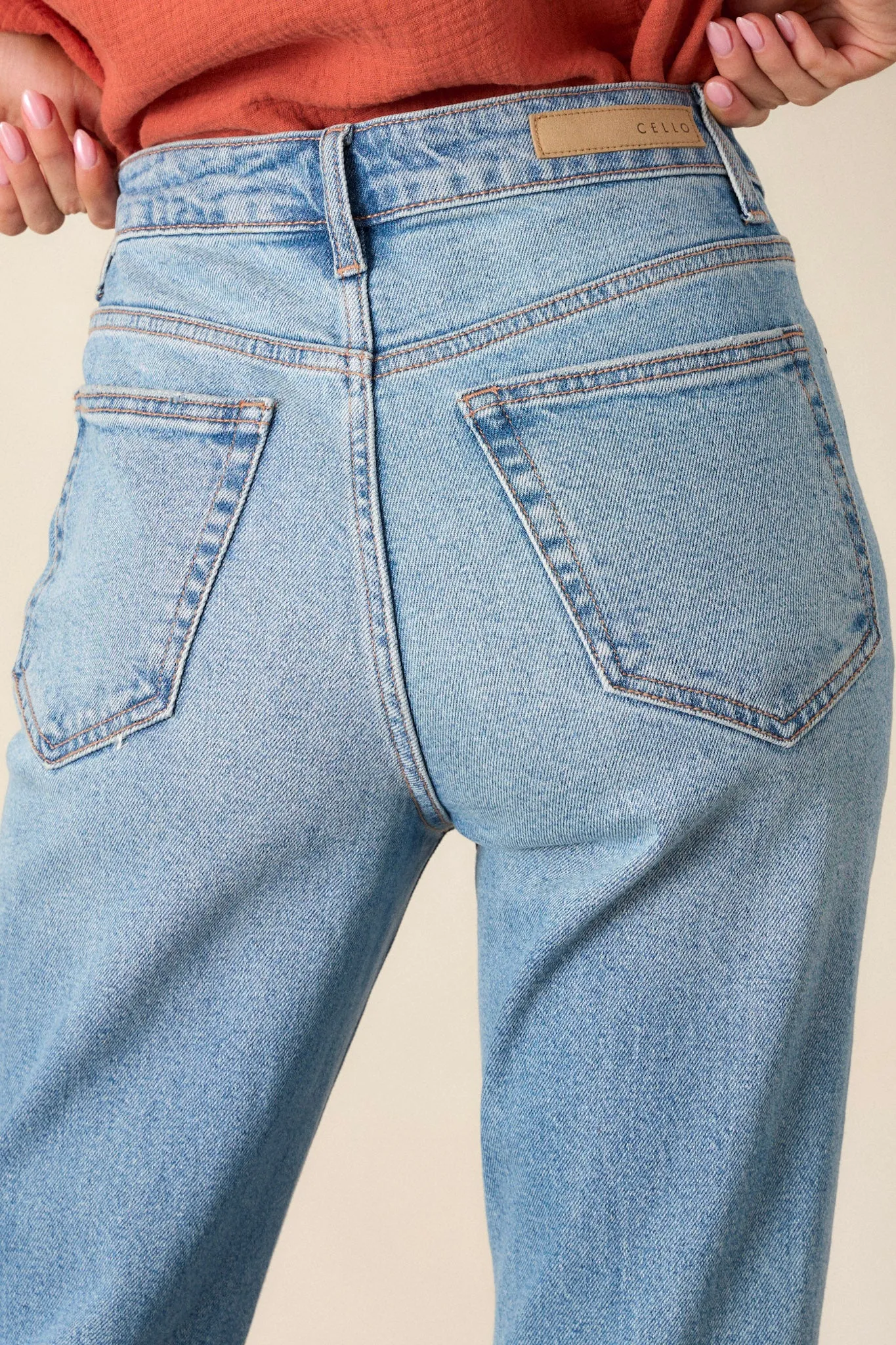 Staple Moment Medium Wash Straight Leg Jeans