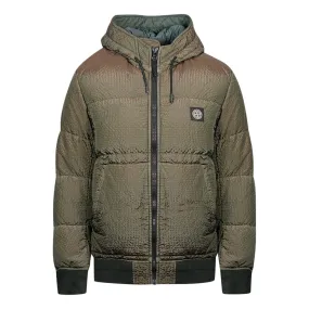 Stone Island Patch Logo Down Jacket