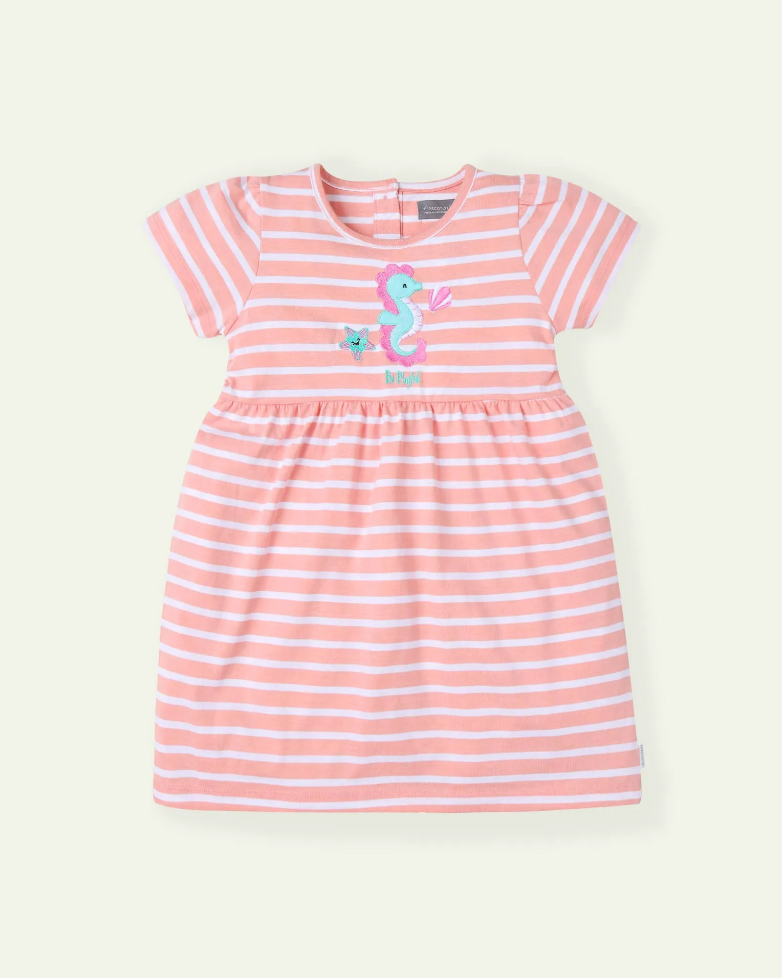 Striped Seahorse Dress