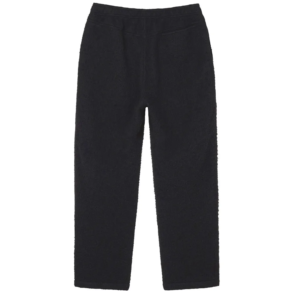 STSSY CASENTINO WOOL BEACH PANT // BLACK