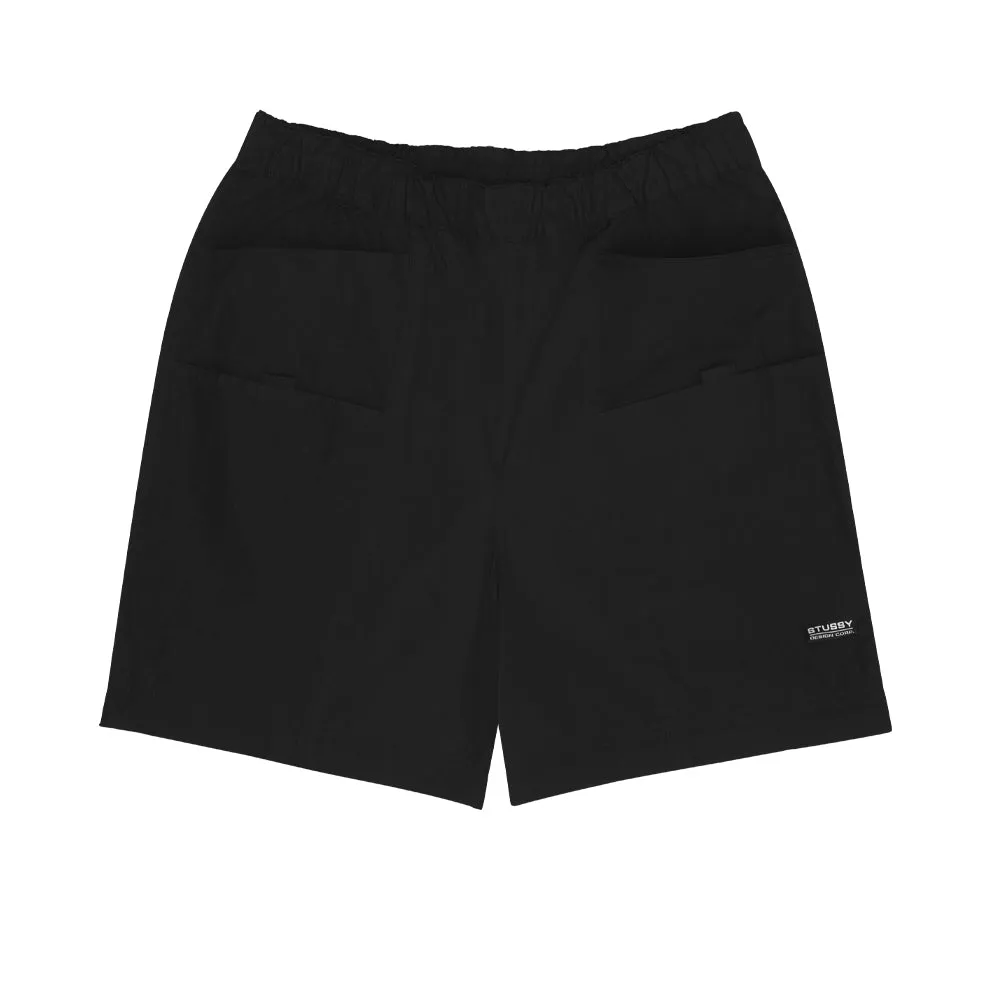 STSSY NYCO CONVERTIBLE PANT // BLACK