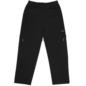 STSSY NYCO CONVERTIBLE PANT // BLACK