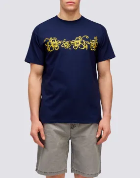 T-SHIRT STAMPA ARCHIVE HIBISCUS