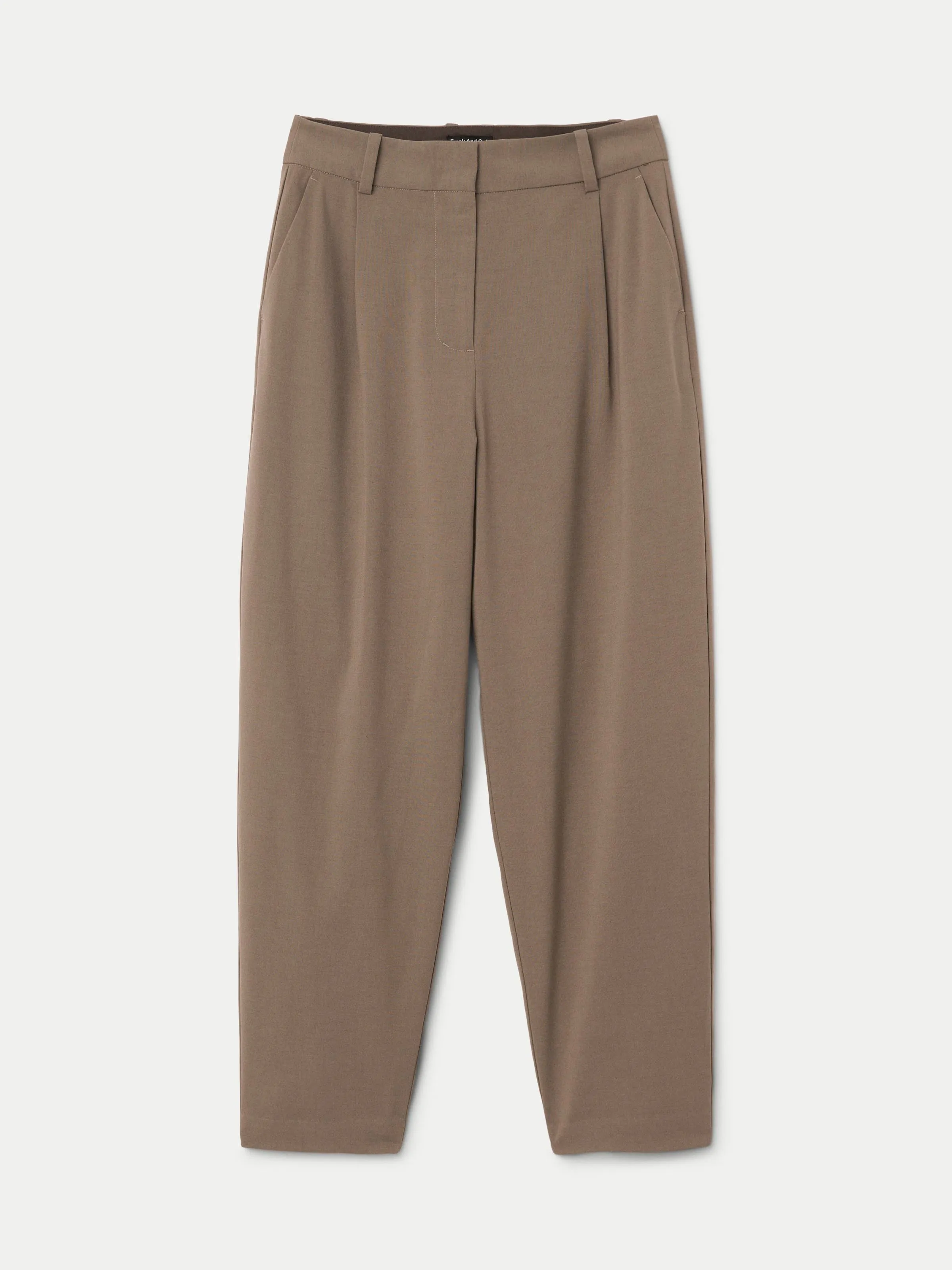 The Amelia Balloon Pant in Dark Taupe