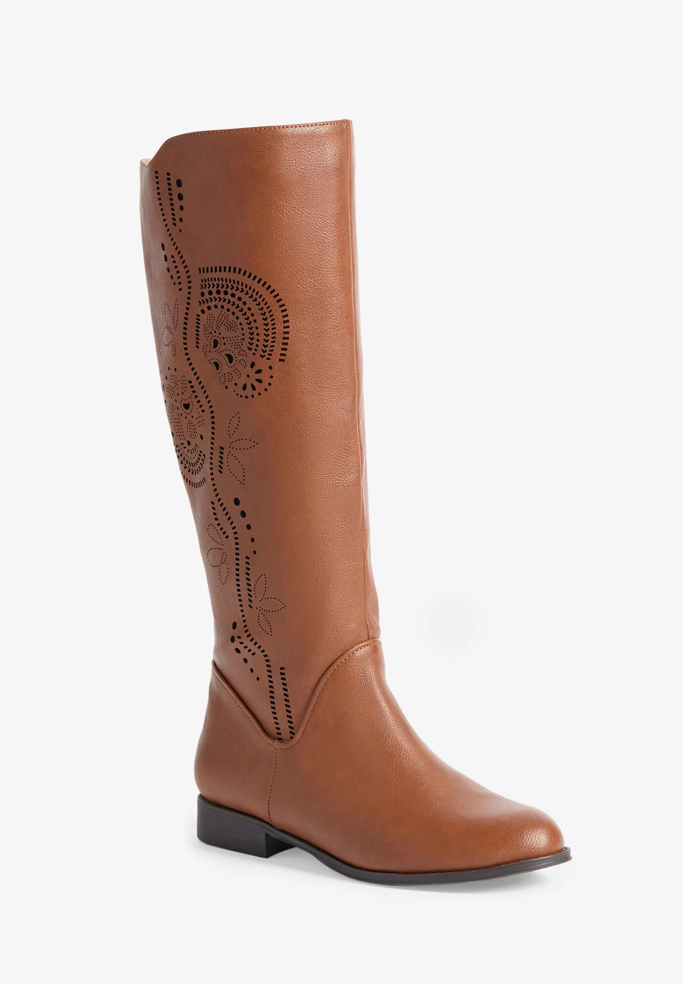 The Lili Tall Wide Calf Boot By Comfortview