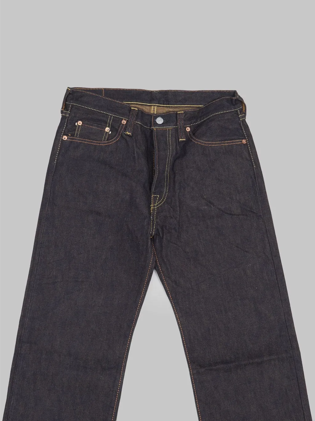 The Strike Gold 2103 Brown Weft Regular Straight Jeans