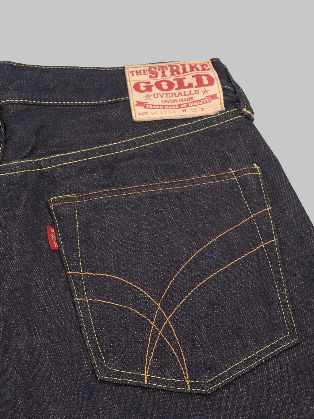 The Strike Gold 2103 Brown Weft Regular Straight Jeans