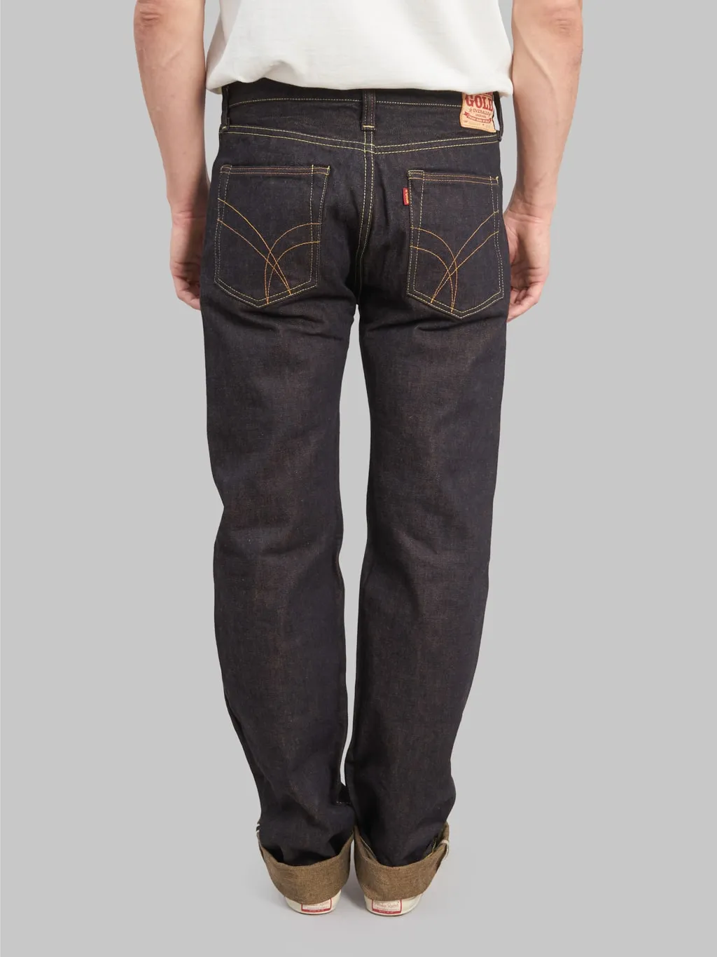 The Strike Gold 2103 Brown Weft Regular Straight Jeans