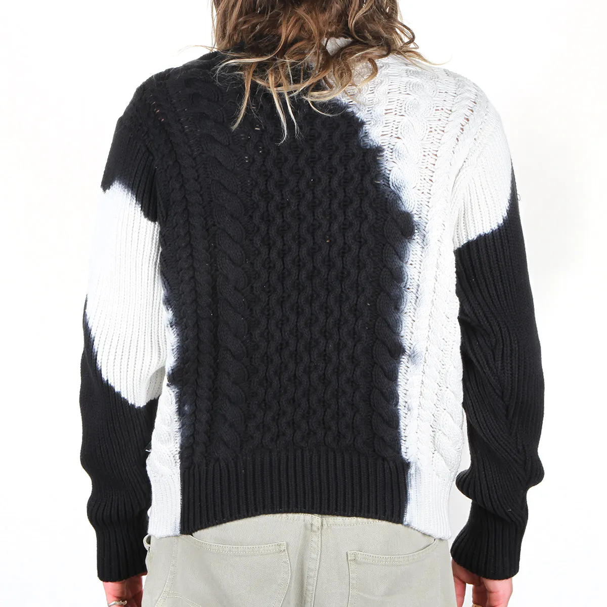 Tie Dye Fisherman Sweater