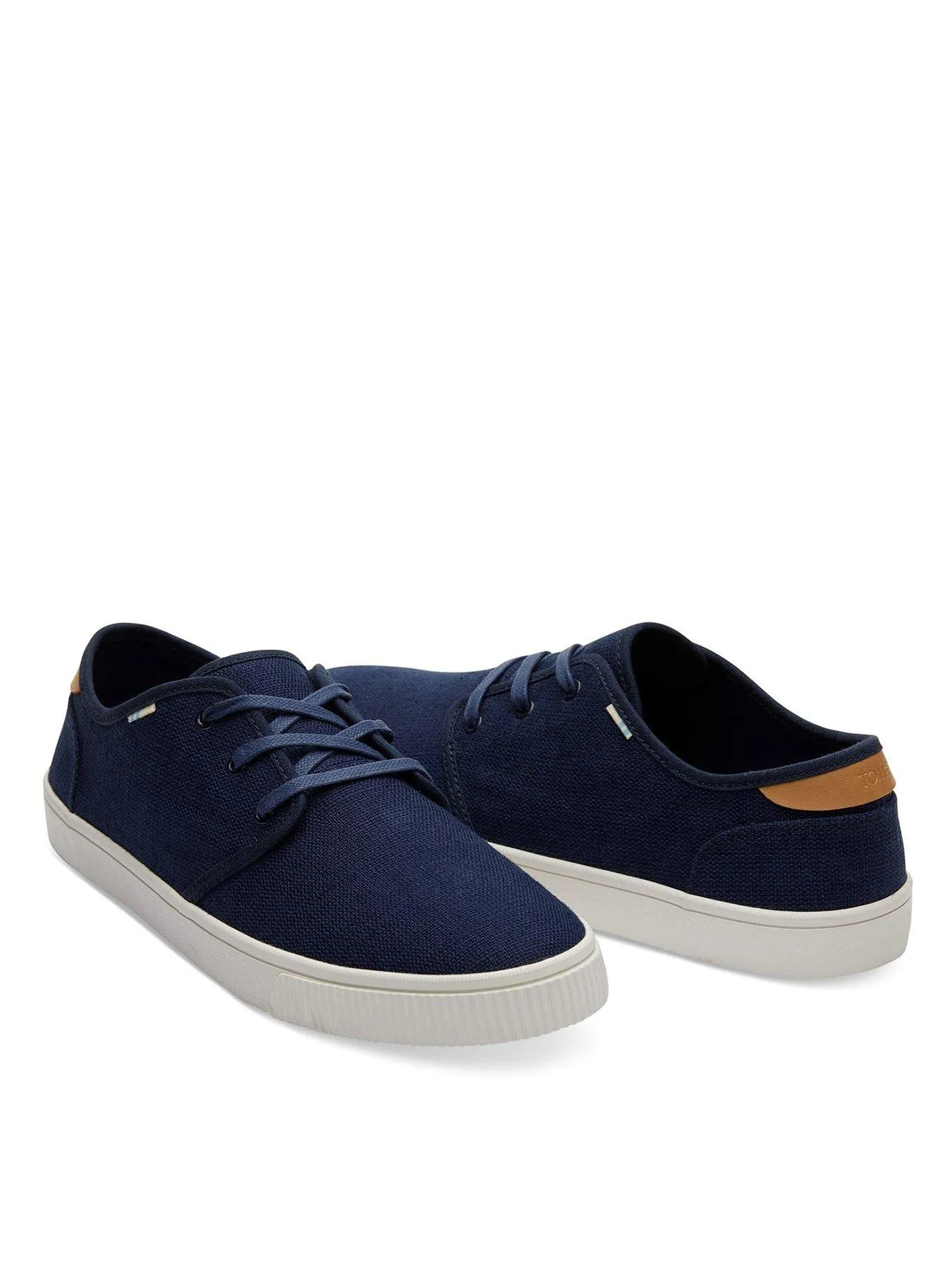 TOMS Men's Carlo Lace-Up Sneaker - Navy