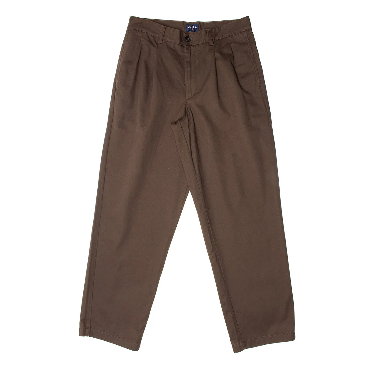 Twill Double Pleated Pant