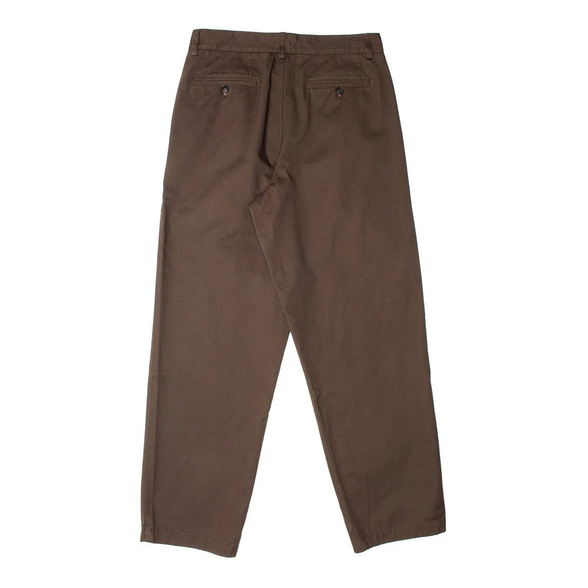 Twill Double Pleated Pant