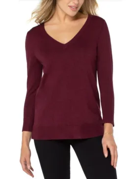 V-neck sweater