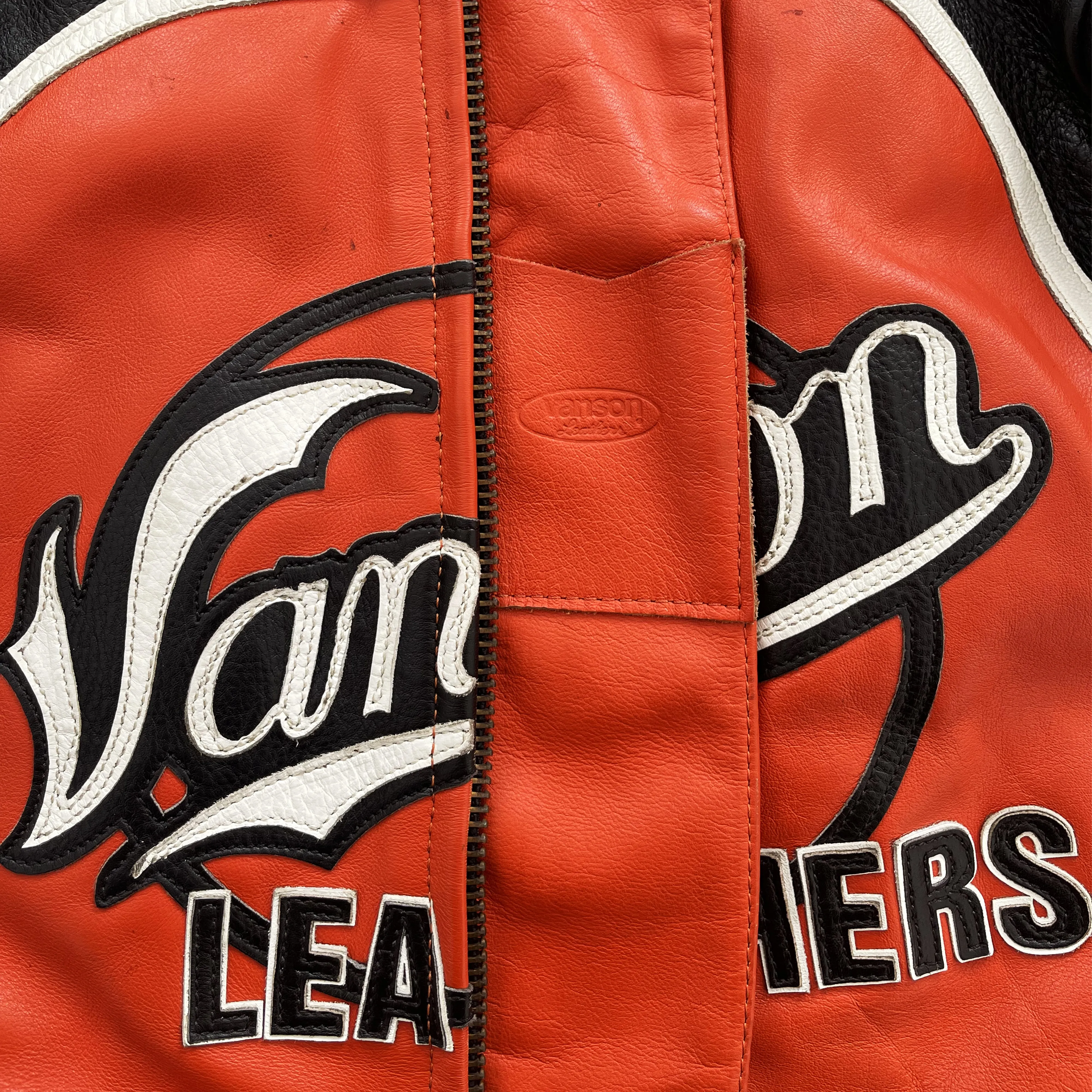 Vanson Leathers Motorcycle Racer Jacket