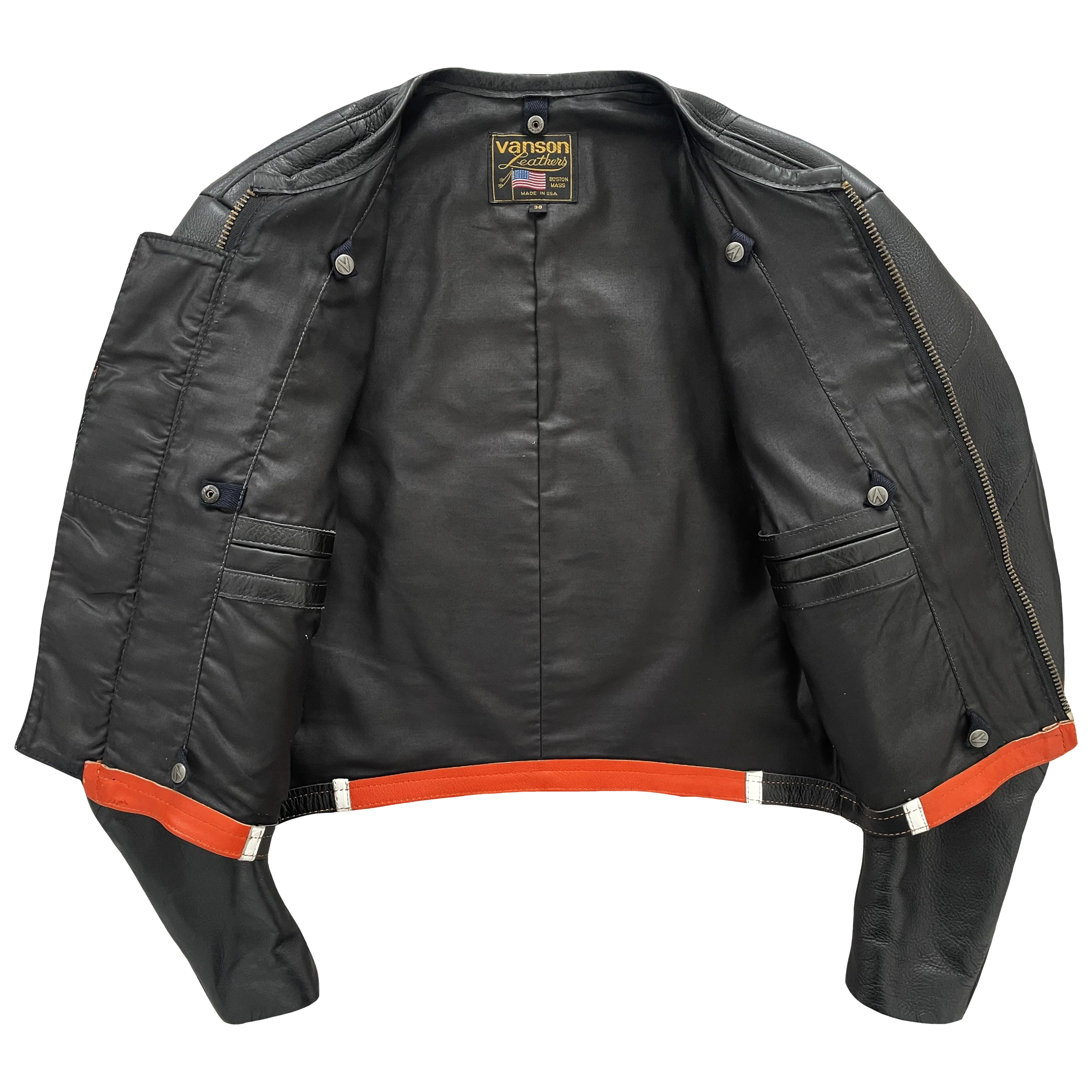 Vanson Leathers Motorcycle Racer Jacket