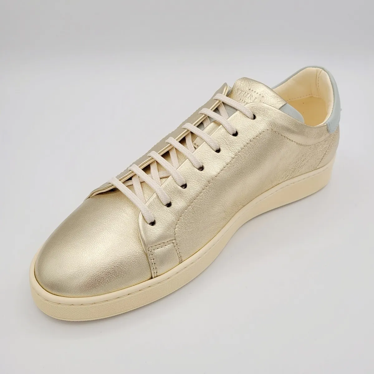 Versilia Collection Leather Sneaker - Oro