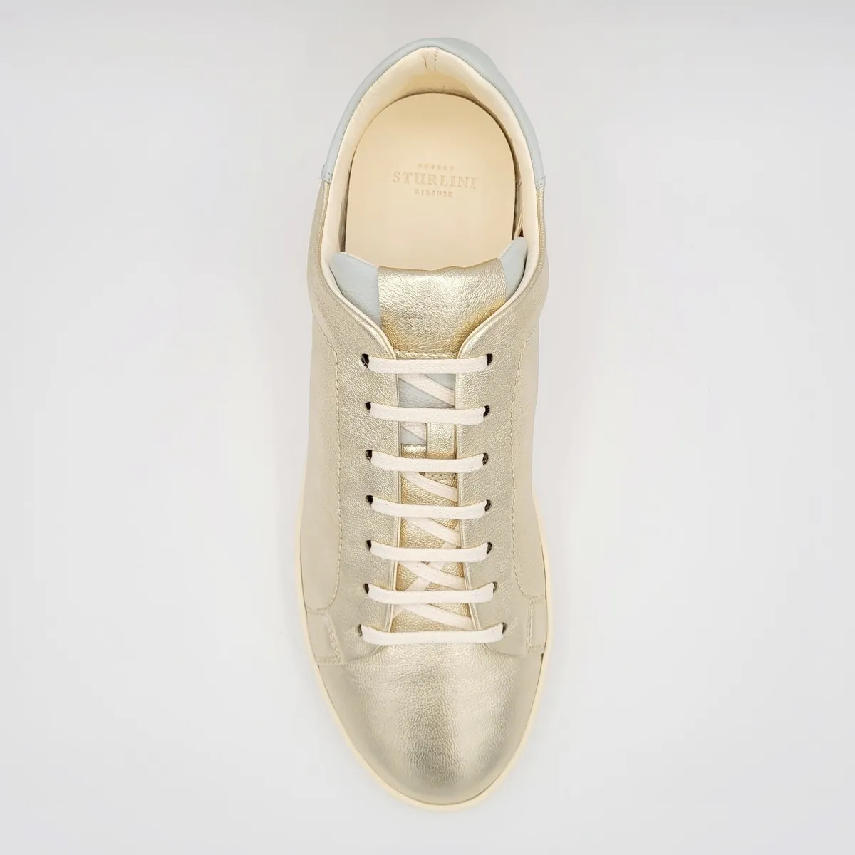 Versilia Collection Leather Sneaker - Oro