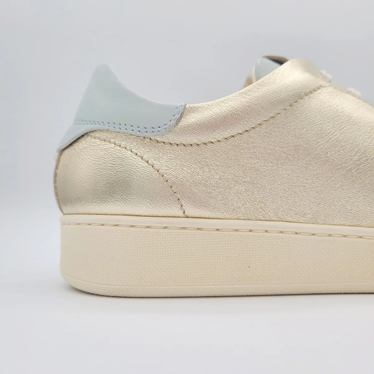 Versilia Collection Leather Sneaker - Oro