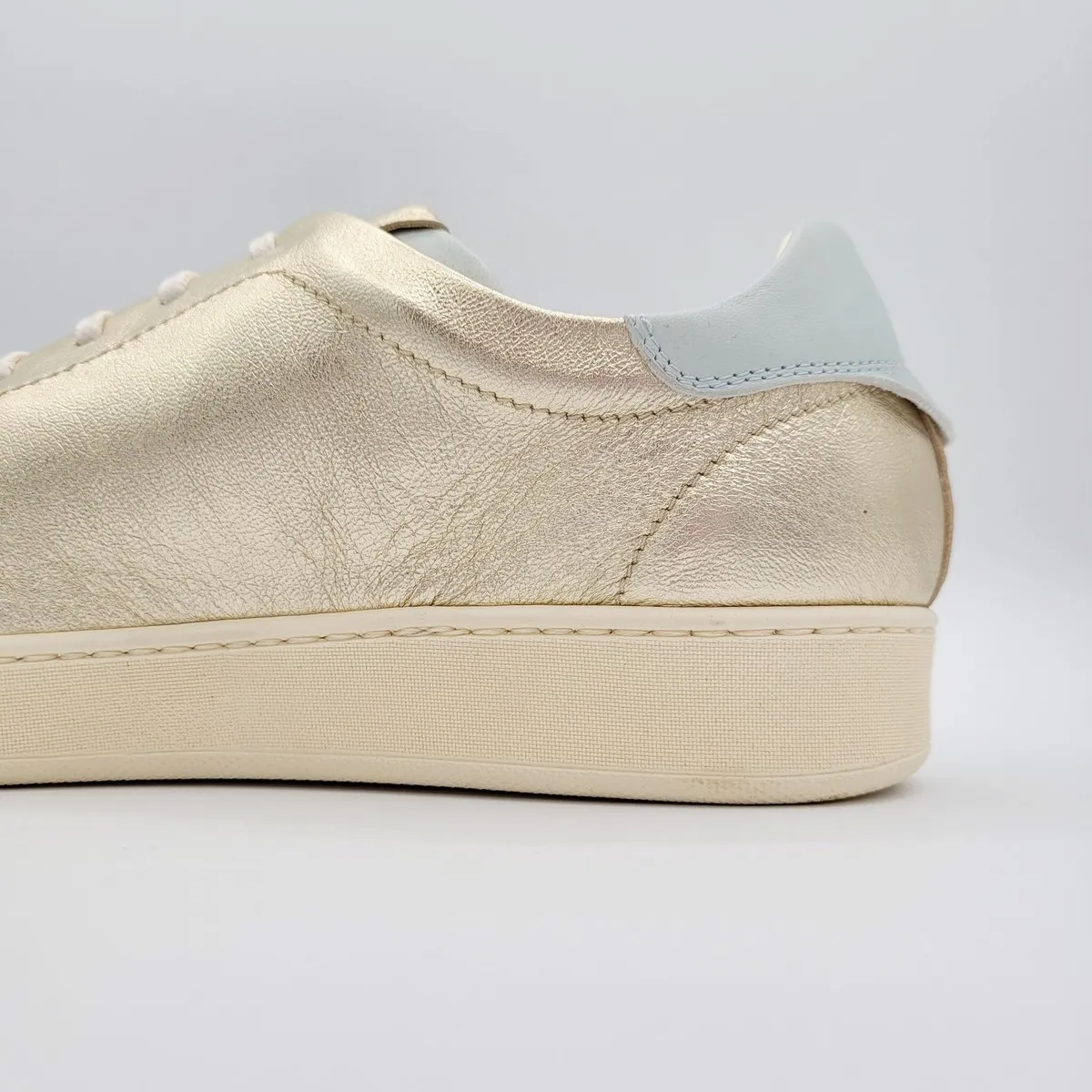 Versilia Collection Leather Sneaker - Oro