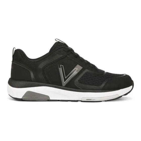 Vionic Women’s Walk Strider Black Charcoal Sneaker