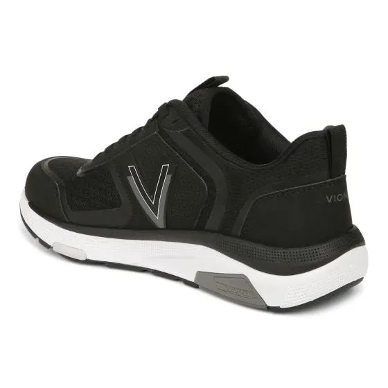 Vionic Women’s Walk Strider Black Charcoal Sneaker