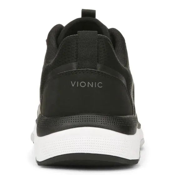 Vionic Women’s Walk Strider Black Charcoal Sneaker